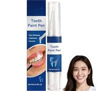 Stylo de blanchiment des dents instantané, produit de blanchiment des dents, couleur blanche, dissolvant de taches jaunes, formule douce et sûre, facile à utiliser et portable (1 pièce)