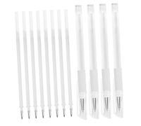 Stylo de Cartographie des Sourcils Lot 1 Set, Blanc, Plastique | Marquage Précis, Usage Hygiénique Jetable, Corps Transparent, pour Préparation Microblading Visage et Lèvres