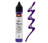 Stylo de cire pour bougie - VIVA DECOR - 502 - Violet - Intérieur - Objets décoratifs