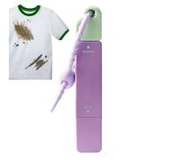 Stylo de coloration - Détachant blanc - Nettoyant à double séparateur - Détachant portable pour graisse alimentaire BBQ - Outil de nettoyage rapide pour vêtements, camping, vacances en plein air