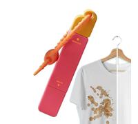 Stylo de coloration - Détachant blanc - Nettoyant à double séparateur - Détachant portable pour graisse alimentaire BBQ - Outil de nettoyage rapide pour vêtements, camping, vacances en plein air