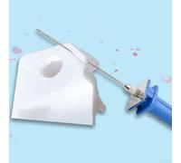 Stylo de coupe électrique en mousse - Outil de coupe thermique en polystyrène - Couteau chaud pour bricolage, modélisme, emballage, film et matériau souple - Coupe thermique (15 cm)