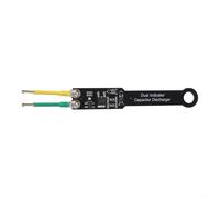 Stylo de décharge de condensateur compatible avec la commutation de l'alimentation électrique, outil de décharge haute tension avec sonde élastique réglable et double LED