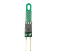 Stylo de décharge de condensateur, outil de décharge haute tension avec indicateur LED, dispositif de sécurité rapide sans étincelles pour réparation et test électroniques (B avec 5000 UF)