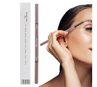 Stylo de définition de sourcils ultra fin | Crayon à sourcils rotatif,Définisseur de professionnel imperméable et anti-taches pour le maquillage des yeux, reste en place toute la journée