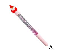 Stylo De Dessin Animé De Noël Pour Filles, Gel De Sable Mouvant Liquide, Mignon Kawaii Statone S5t1, 0.5mm
