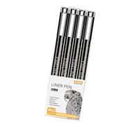 Stylo de dessin d'artiste étanche à pointe fine pour dessin animé, croquis, illustrations, journal intime, crayons à encre en poudre étanche