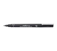Stylo de dessin - Uni - Pin Waterproof - Noir - Pinceau - Encre waterproof et résistante à la lumière