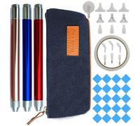 Stylo De Forage À Point Lumineux Led 41 Pièces/Ensemble 5d, Peinture De Broderie Diamant En Point De Croix N58c