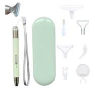 Stylo de forage sous vide Diamond Art avec lumière stylo d'art diamant électrique rechargeable par USB avec 6 têtes loupe pour bricolage artisanat ongles de pierres précieuses