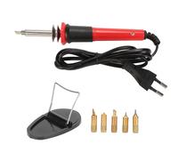 Stylo De Gravure Électrique 2025, 30 W, Outil De Gravure Sur Bois À Économie D'énergie Avec 5 Têtes De Rechange Pour Bois, Prise Européenne 220-250 V