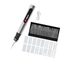 Stylo De Gravure Électrique Multi-vitesses Efficace Polisseuse Électrique Comprenant Des Accessoires De Polissage Et Des Protections De Sécurité Stylo De Gravure Électrique Pour Métal