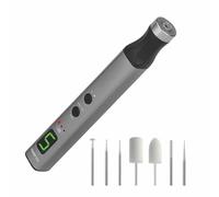 Stylo de gravure - Outil de gravure rechargeable USB avec 7 accessoires | Stylo graveur avec mémoire de vitesse - pour métaux électroniques, céramique, bois, pierre, bijoux, verre, ongles, projets