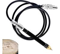 Stylo de gravure pneumatique avec air Scribe, 3500-3800 BPM | Pression de fonctionnement de 60 à 90 psi, tuyau de 1,18 m inclus, stylet en métal inclus, pour métal, bois et verre