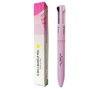 Stylo De Maquillage 4 En 1 Crayon De Maquillage Multifonctionnel Composé D'eye-Liner De Crayon à Lèvres De Crayon à Sourcils Et De Surligneur Facile à Appliquer Et Accessoires De Maquillage Compacts A