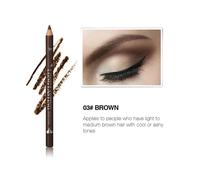 Stylo De Maquillage Professionnel Pour Les Yeux Pour Femme,Couleur Facile,Naturel,Noir,Marron,Cosmétique,Miles,6/12 Pièces.1pcs Brown 03.