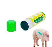 Stylo de marquage pour bétail - Crayon de couleur claire et imperméable pour vaches et chèvres, solution durable pour identifier les animaux pour évaluer, peser et vacciner | Nous sommes plus fiables