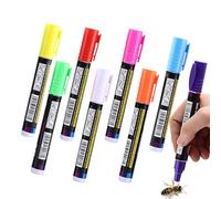 Stylo De Marquage Pour Reine Des Abeilles - 8 Outils De Peinture Pour Apiculture,Kit De Marquage Reine d'Abeille,Pour Débutants Apiculteurs, Ferme Apicole, Verger, Jardin, Maison, Patio, Cour Et Extér