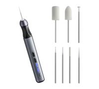 Stylo de meulage électrique portable avec plusieurs accessoires Stylo de meulage sans fil efficace pour le traitement et la création d'art électrique