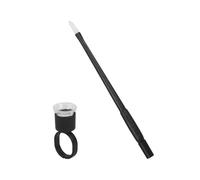 Stylo de microblading jetable à double extrémité pour un ombrage précis des sourcils et un blush à lèvres avec poignée ergonomique antidérapante jetable double pointe tatouages stylo