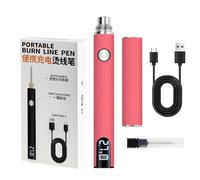 Stylo de modelage multifonction pour sculpter la cire et brûler des fils - Stylo de sculpture efficace pour les créateurs de bijoux - Outil de formation de perles