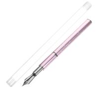 Stylo de Nail Art Rose à Long Manche en Métal, Kit 1 Set | Poids Léger, Perles de Rechange Incluses, Usage Maison et Professionnel