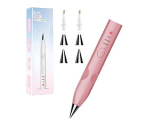 Stylo de peinture à strass électrique, rechargeable à 3 niveaux avec ventouse réglable, sans , stylo d'art à strass sous vide | pour loisirs créatifs, décoration d'intérieur, débutants et adultes