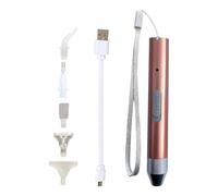 Stylo de peinture à strass, stylo LED pour strass, outil de projet d'artisanat, pointe de précision, design facile à utiliser, parfait pour téléphone portable, décoration d'ongles, travaux manuels