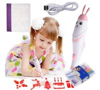 Stylo de peinture aérographe | Kit aérographe électrique sans fil | Stylos aquarelle rechargeables pour enfants de plus de 3 ans pour garçons et filles