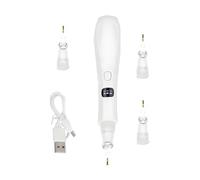 Stylo De Peinture Artistique De Rinestina - Stylo D'applicateur De Strass Électrique, Outil De Dessin De Strass À Cordon | Stylo De Réglage De La Gemme Silencieuse Rechargeable Avec Des Niveaux De