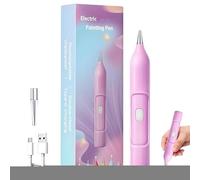Stylo de peinture avec strass - Stylo à points électriques pour art avec cristaux d'imitation - Accessoires automatiques pour projets de bricolage à la maternelle et à la maison