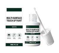 Stylo de peinture blanche pour bois, 30 ml, imperméable, pointe fine, marqueur de remplissage de rayures, réparation lisse et séchage rapide, outil de retouche de précision pour portes de meubles de c