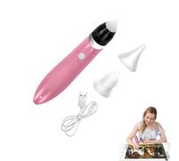 Stylo de peinture de gemmes électriques, stylo peinture aux gemmes - Pen sous vide pour Gem Art - Design ergonomique, accessoires d'œuvres d'art légères pour fabrication de passe-temps, salle de class