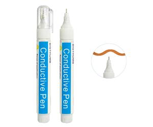Stylo de peinture de réparation de circuit conducteur, éducation des enfants, physique, conception de circuit fuchsia, adhérence de bain, nouveau 1pcs