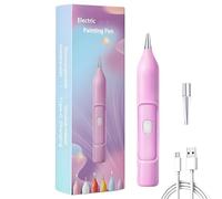 Stylo de peinture de roche, stylo rechargeable pour art avec strass pour travaux manuels - Accessoires pour projets de bricolage amusants à la maison et à l'école pour les débutants