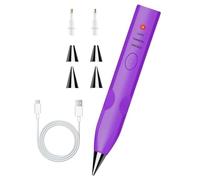 Stylo de peinture gemme, stylo à pointe, pointe à 3 niveaux, outil de conception de strass pour travaux manuels, poignée confortable, style de placement de précision, accessoires pour projets de