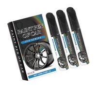 Stylo De Peinture Pour Réparation Roues Voiture 30ml Jantes Noires Anti-rayures Pour Retouche Stylo Réparation Automobile Dissolvant