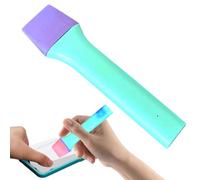 Stylo de plastification chauffé en silicone - Outil de formage de film chauffant à température constante - Support thermique rapide pour film de protection d'écran mobile, ajustement et arrière