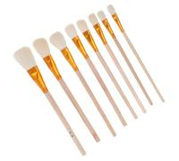 Stylo de Pollinisation Manuel en Bois 8 Pièces pour Fleurs et Fruits | Outils de Pollinisation, Pinceau Doux pour Jardin, Solution Manuelle en Cas D'absence D'insectes Pollinisateurs