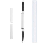 Stylo de Positionnement pour Tatouages Blanc Double Embout avec Règle