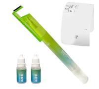 Stylo de protection de la vie privée - Correcteur d'encre portable à double extrémité, outil de couverture à séchage rapide pour étiquettes, documents, reçus, accessoire de masquage d'informations séc