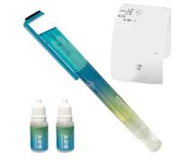 Stylo de protection de la vie privée sur papier thermique, portable 2 en 1, double face, liquide de masquage pour informations privées, pour adresses d'expédition, étiquettes de colis, reçus, factures