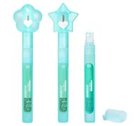 Stylo de pulvérisation de confidentialité 3 pièces, gomme thermique, liquide blanc avec couvercle, liquide correction portable à séchage rapide pour document, étiquette, emballage, adresses d'expé