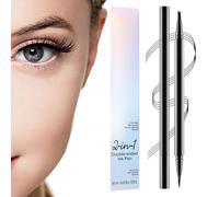 Stylo de remplissage à sourcils, stylo à sourcils liquides,Crayon à sourcils liquides à double extrémité - Accessoires de maquillage, stylo de contour des sourcils pour une entreprise quotidienne de t