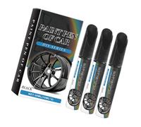 Stylo de réparation de peinture de roue de voiture 30 ml - Stylo anti-rayures pour jantes noires