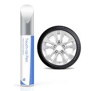 Stylo de retouche argenté pour jantes - Convient pour BMW, réparer soi-même les dommages causés par les trottoirs avec une peinture de couleur assortie