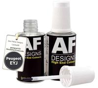 Stylo de retouche compatible avec Peugeot EYJ Gris Aster Metallic Peinture automobile à séchage rapide 2x20ml