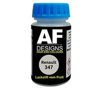 Stylo de retouche compatible avec Renault 347 Blanc Camaieu vernis à séchage rapide peinture pour retouches peinture automobile