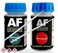 Stylo de retouche compatible avec Renault 940 Vert Veronese Nacre Metallic Stylo de vernis transparent Kit de retouche peinture auto