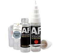 Stylo de retouche compatible avec Renault B65 Gris Agathe Nacre Metallic vernis transparent à séchage rapide peinture de retouche peinture automobile